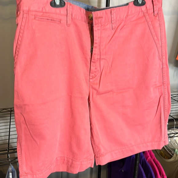 Salmon colored Polo Shorts - Picture 1 of 3